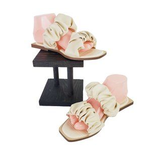 Circus by Sam Edelman NY Iggy Cream Sandals Sz 7.5